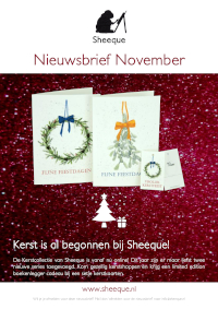 Sheeque nieuwsbrief november 2022